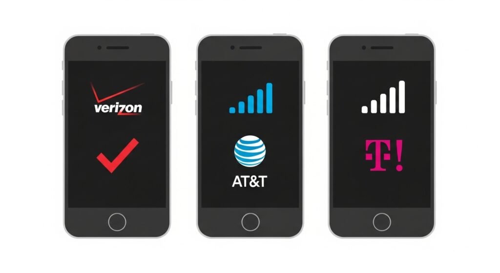Comparison of major cell phone companies in the US