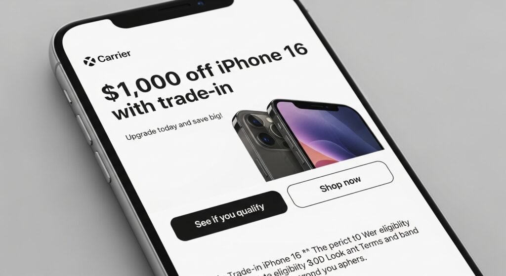 Best cell phone trade-in deal 2025 screenshot