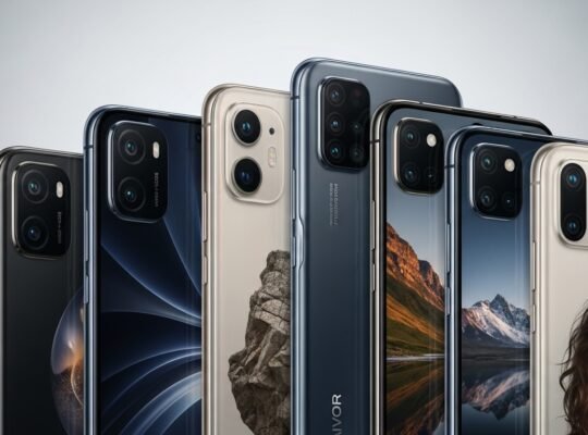 Modern smartphones showcasing advanced camera systems for 2026 comparison