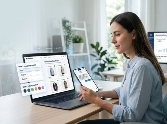AI-powered guided buying system providing personalized product recommendations to online shoppers and helping eCommerce stores increase sales.